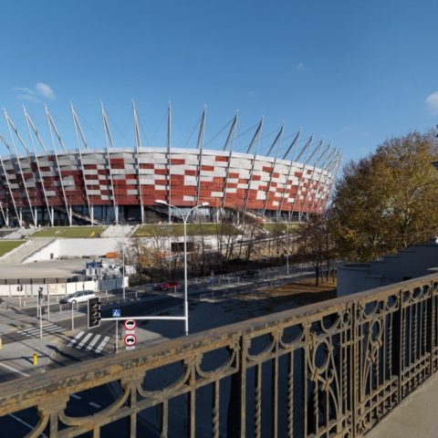 THE NATIONAL STADION IN WARSAW